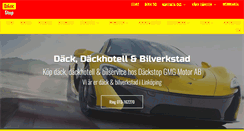 Desktop Screenshot of dackstop.se