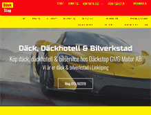 Tablet Screenshot of dackstop.se
